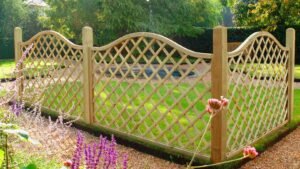 Trellis Fencing Installation Huddersfield